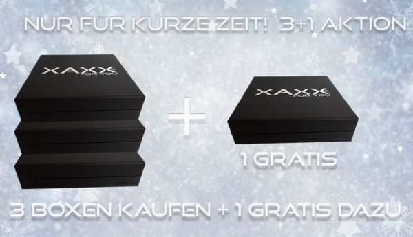 XAXX Parfum Tester 3 + 1 Aktion