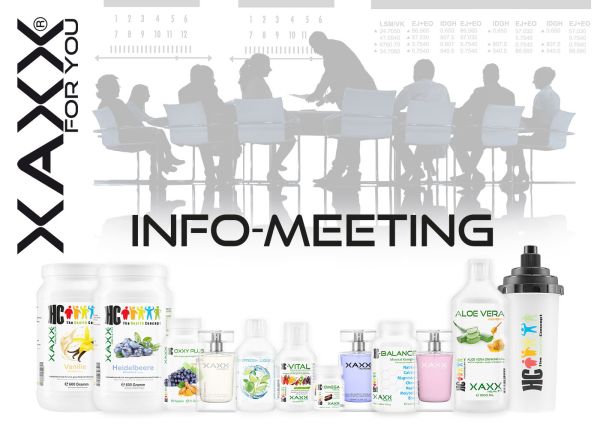 INFO MEETING @ XAXX® 21.Dezember 2025