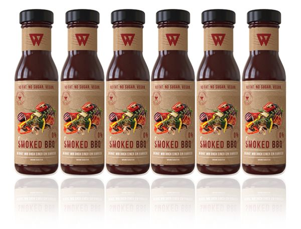 HC WunderSauce Smoked BBQ - 250ml - 6er-Pack